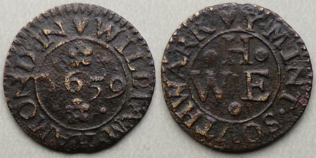 The Mint, William Hammond 1659 farthing The Mint, William Hammond 1659 farthing